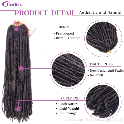 Wholesale 18''85g Ombre Cheap New Style Long  Micro Mini Straight Dreadlock Crochet Braids Hair Synthetic Hair Extension